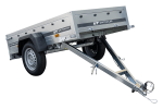 Remorque basculante UNITRAILER Garden Trailer 200 KIPP 200,6×106,3 cm PTAC 750 kg