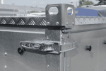 Remorque légère 200×125 UNITRAILER GARDEN 201 KIPP côtés BIS capot aluminium PTAC 750 kg