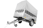Remorque permis B basculante UNITRAILER Garden Trailer 201 Kipp 2006 x 1256 mm PTAC 750 kg