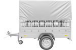 Remorque permis B basculante UNITRAILER Garden Trailer 201 Kipp 2006 x 1256 mm PTAC 750 kg
