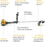 Débroussailleuse thermique STIGA BC 760 B 52,8 cm3 45 cm