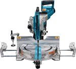 Scie à onglets radiale filaire 1800 W Ø305 mm avec biseautage