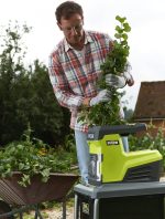 Broyeur de végétaux électrique 3000 W 45 mm