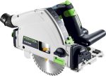 Scie plongeante filaire 1200 W Ø160 mm avec rail de guidage et coffret