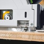 Scie plongeante filaire 1200 W Ø160 mm avec rail de guidage et coffret