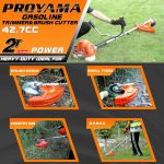 Débroussailleuse thermique 3 en 1 PROYAMA PBC427 42,7 cc gaz 48,3 cm