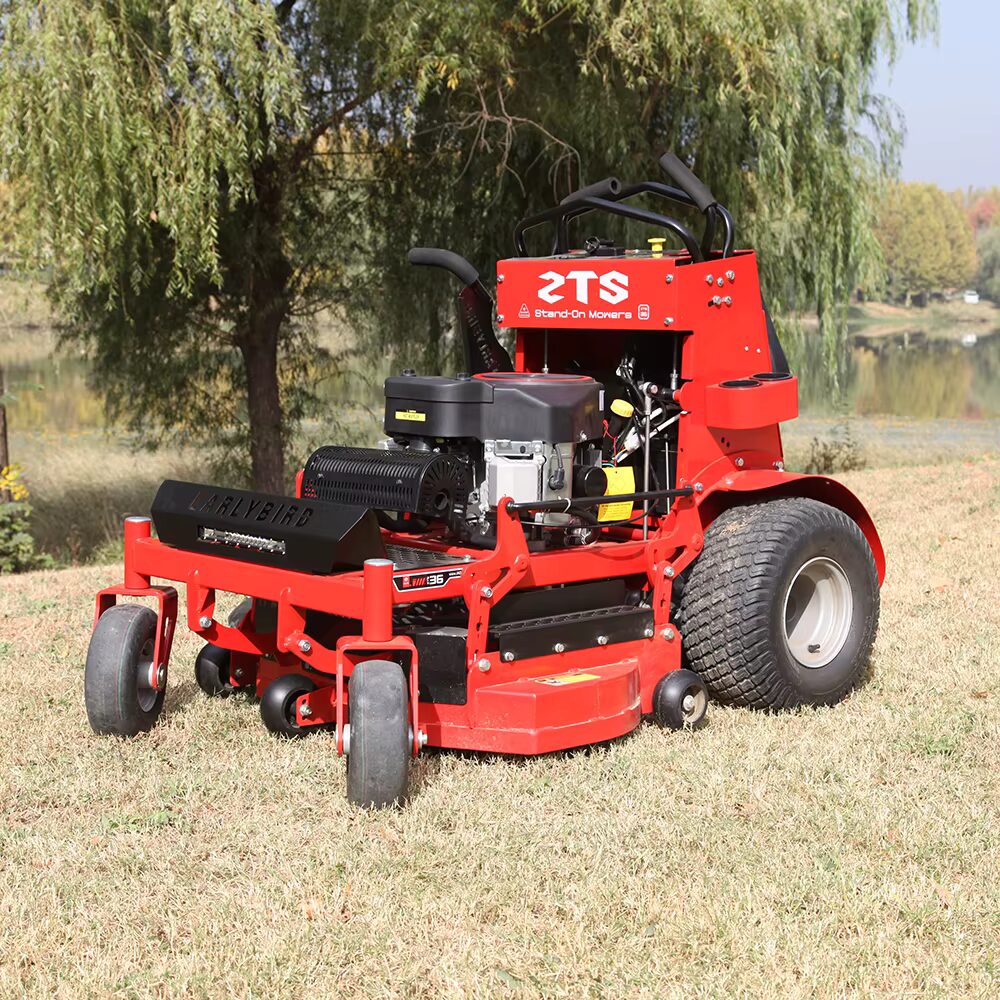 Tondeuse autoportée debout 36&Prime; 23HP 680cc transmission hydrostatique coupe 38–114 mm réservoir 10 L